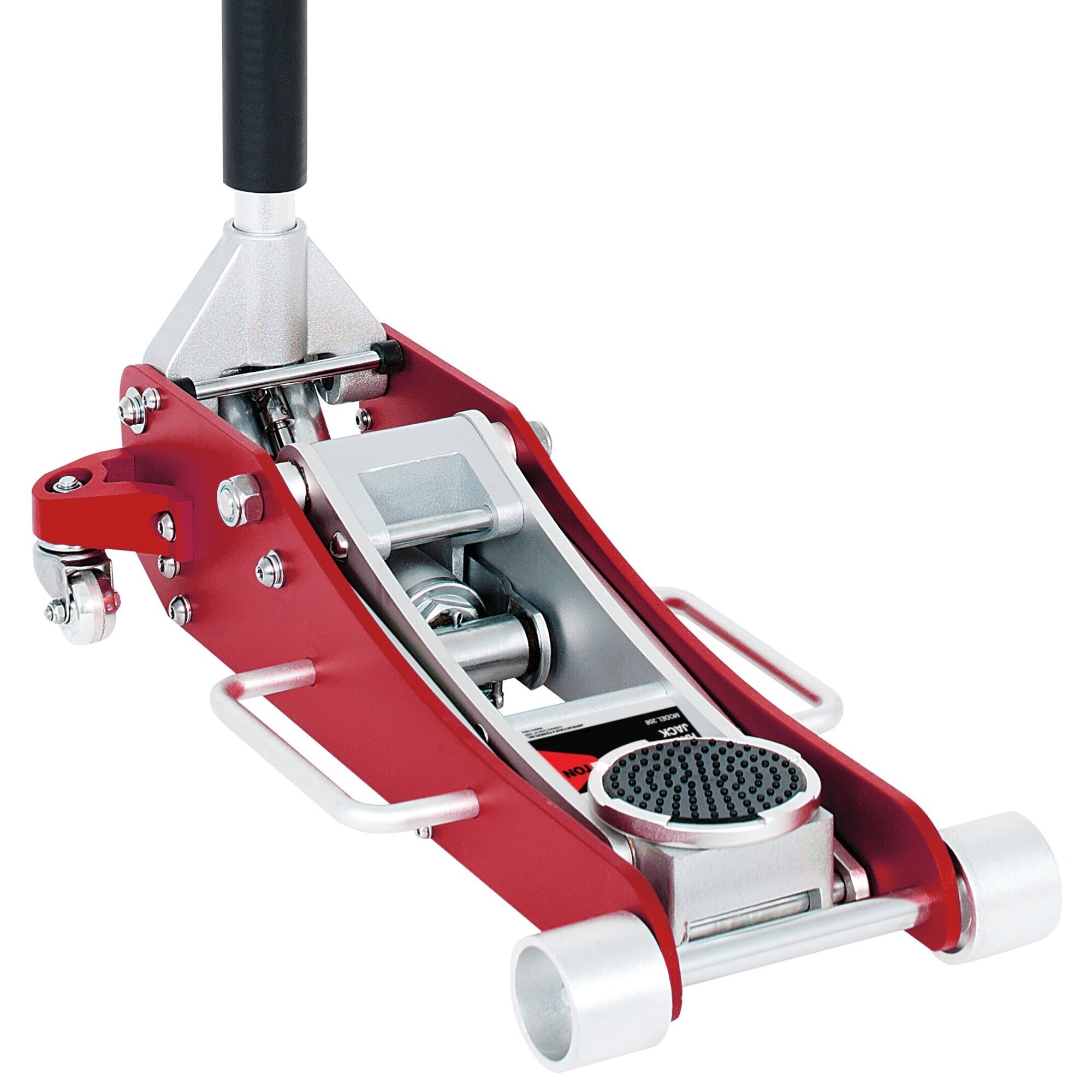 American Forge & Foundry - Floor Jack - 2 Ton Aluminum - Double Pump - Min H 3.5" to 18.5" Max H - Model # 208